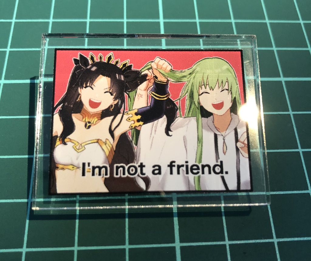 FGO1コマ漫画風アクリルバッジ