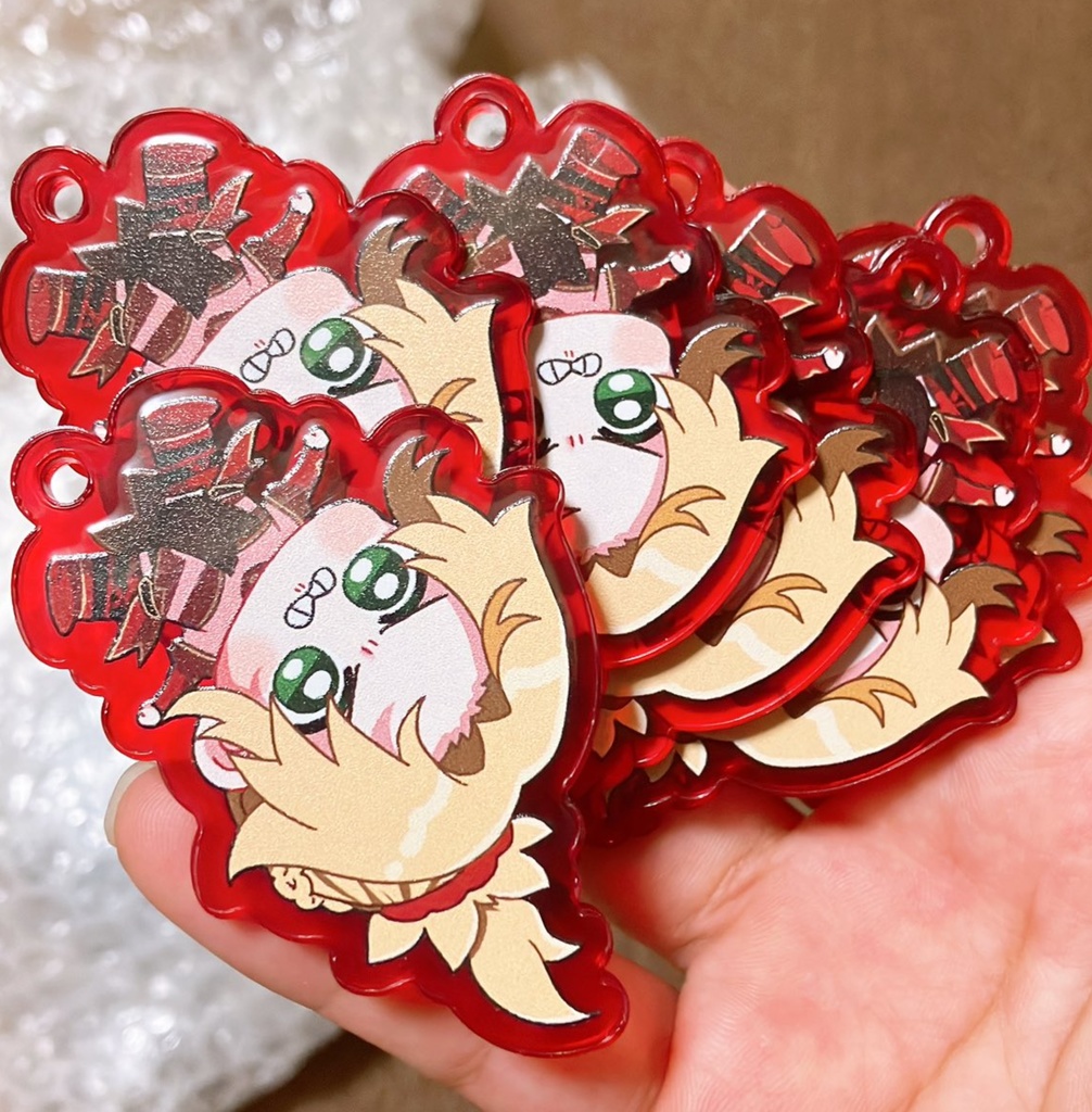 ③C104 ランダムアクリルキーホルダー