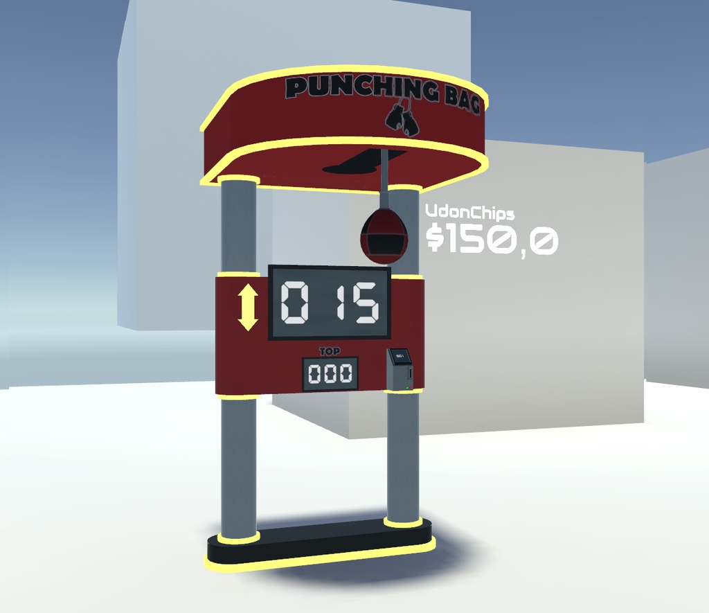 【UdonChips】Punching Bag