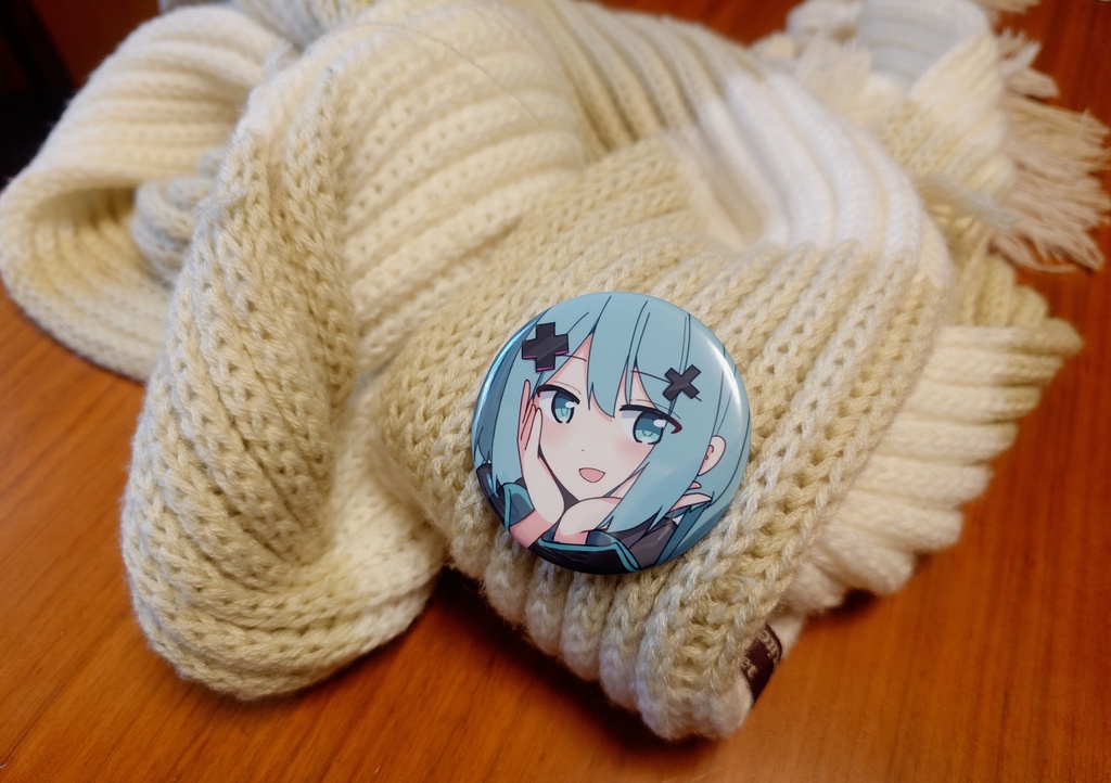 バツミク 缶バッジ