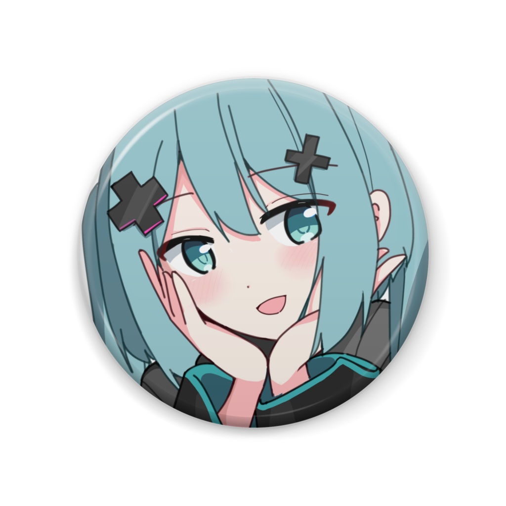 バツミク 缶バッジ