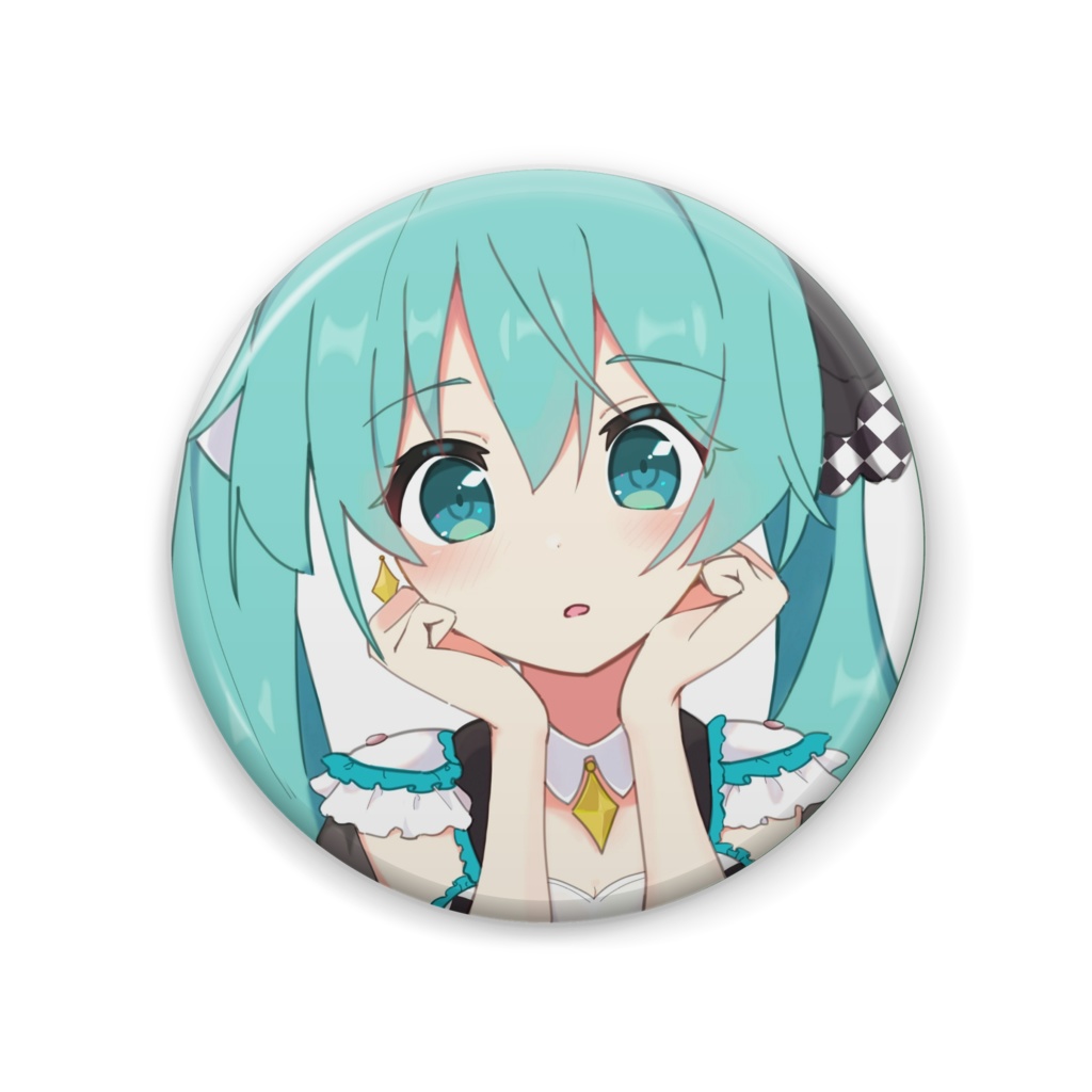 モモミク缶バッジ