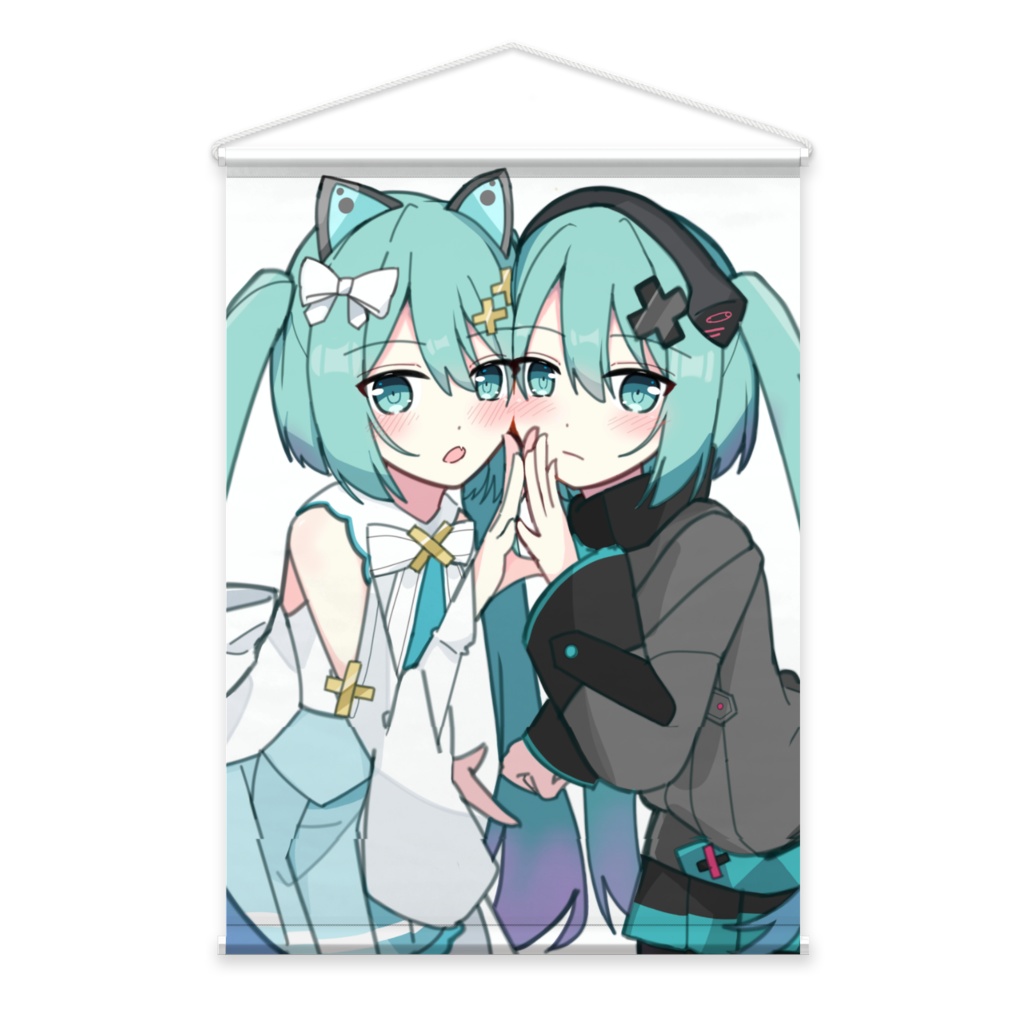 バツミク＆窓ミク B2タペストリー