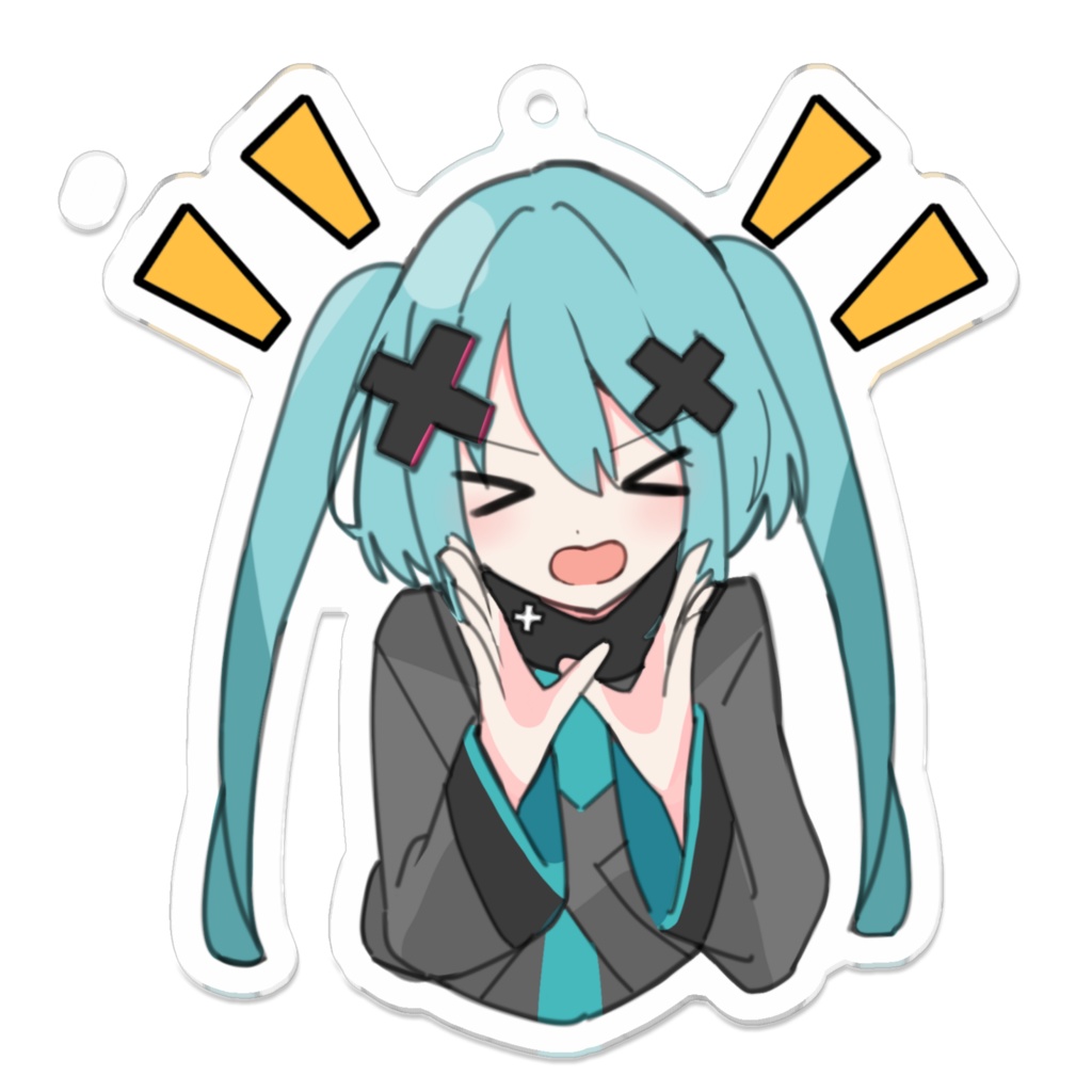 ✘‎アクリルキーホルダー