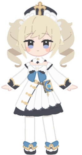 ゆらゆらバーバラ・キャラ単体動画