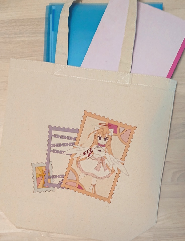 らせんちゃんのトートバッグ