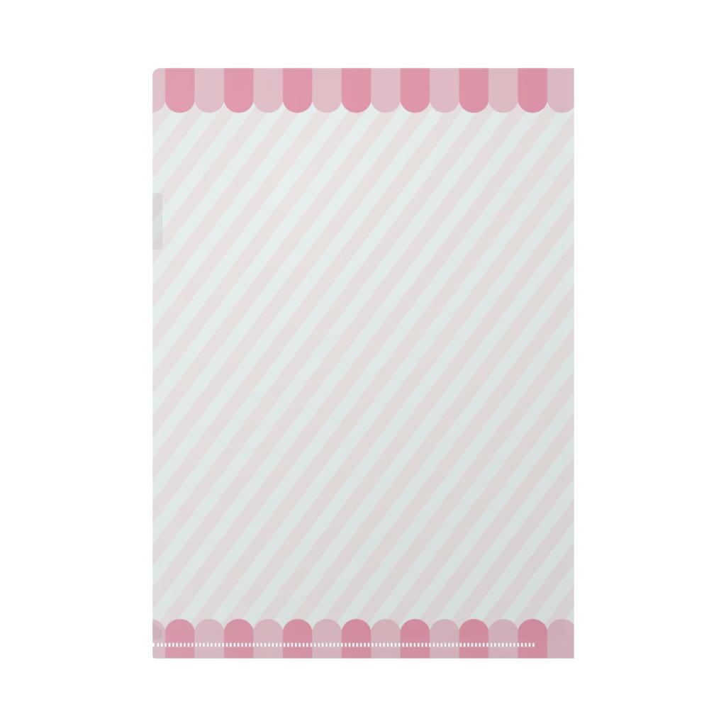 らせんちゃんのゆめかわクリアファイル