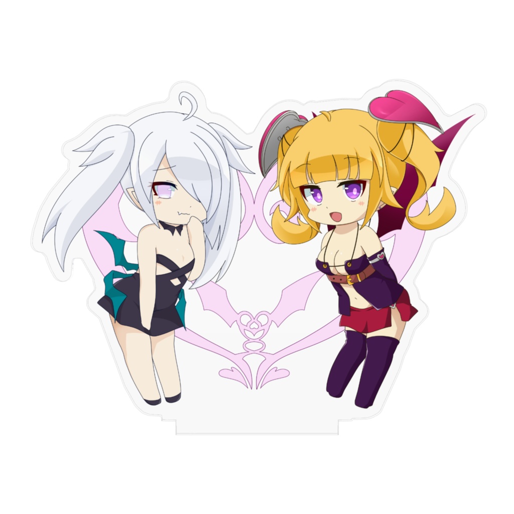 リリュンちゃん&ザブちゃんアクリルフィギュア