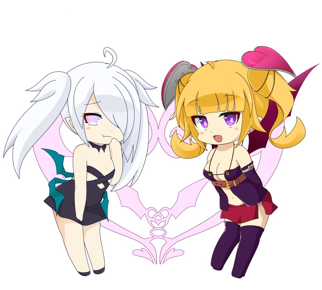 リリュンちゃん&ザブちゃんアクリルフィギュア