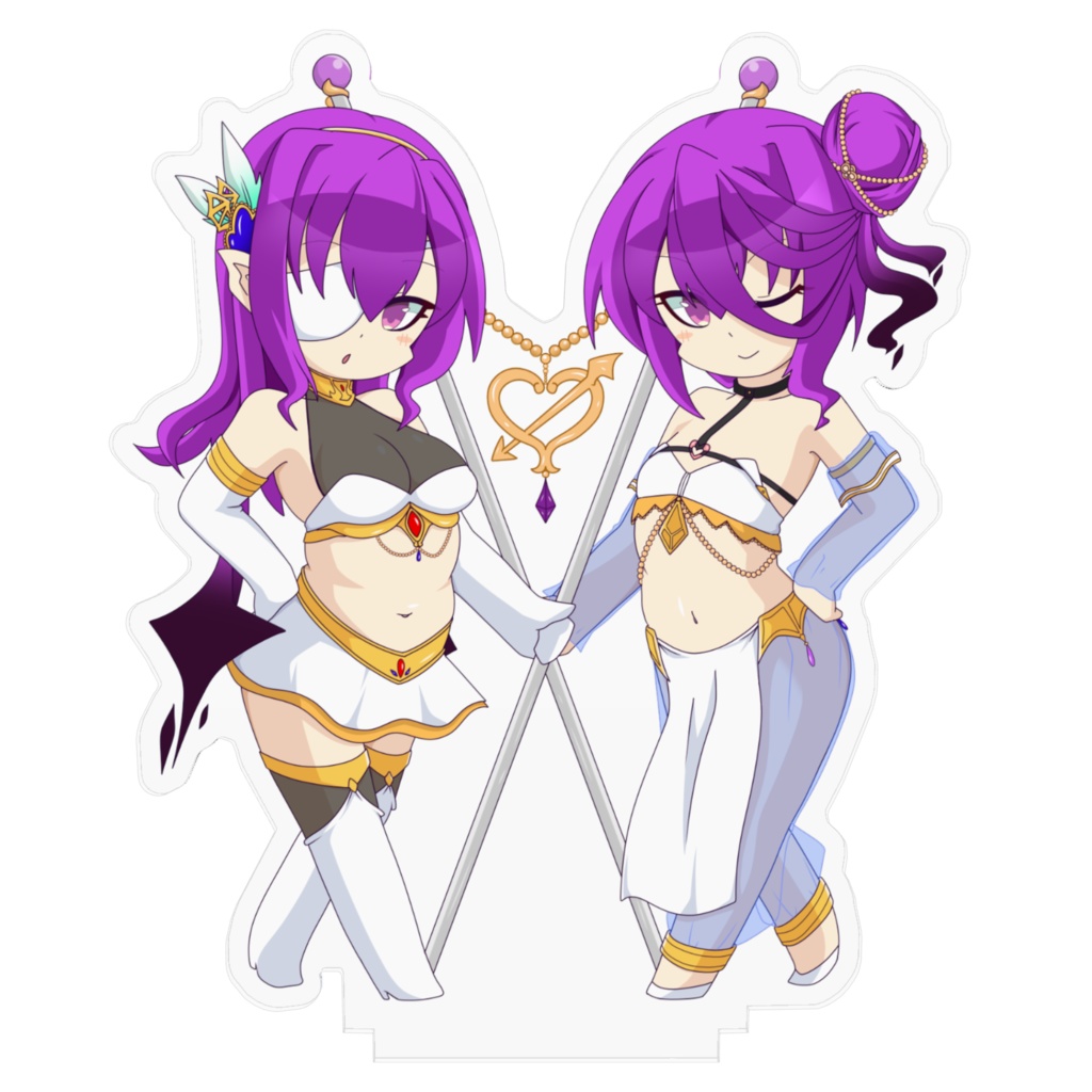 マヨラー姉妹(踊り子ver)のアクリルフィギュア