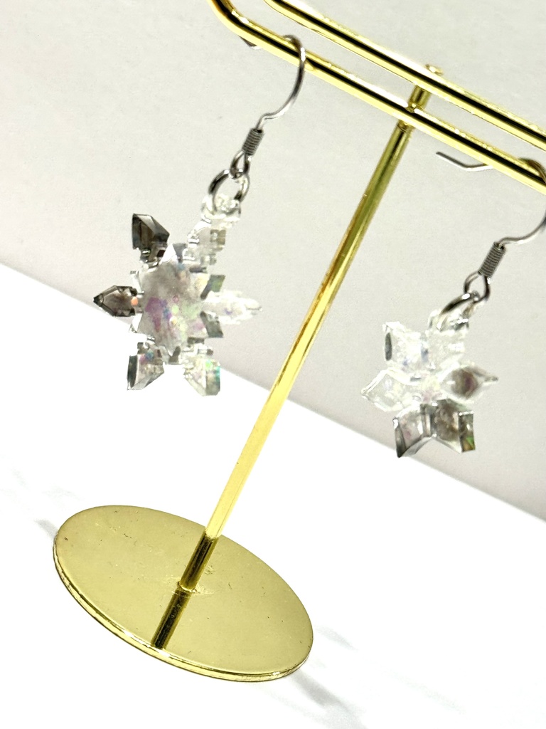 恋と深空 レイ 雪の結晶 ピアス