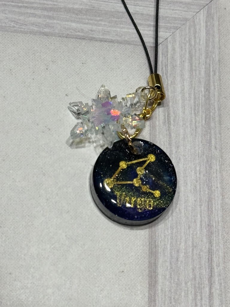 恋と深空 レイ 星座 乙女座 Virgo 雪の結晶 チャーム
