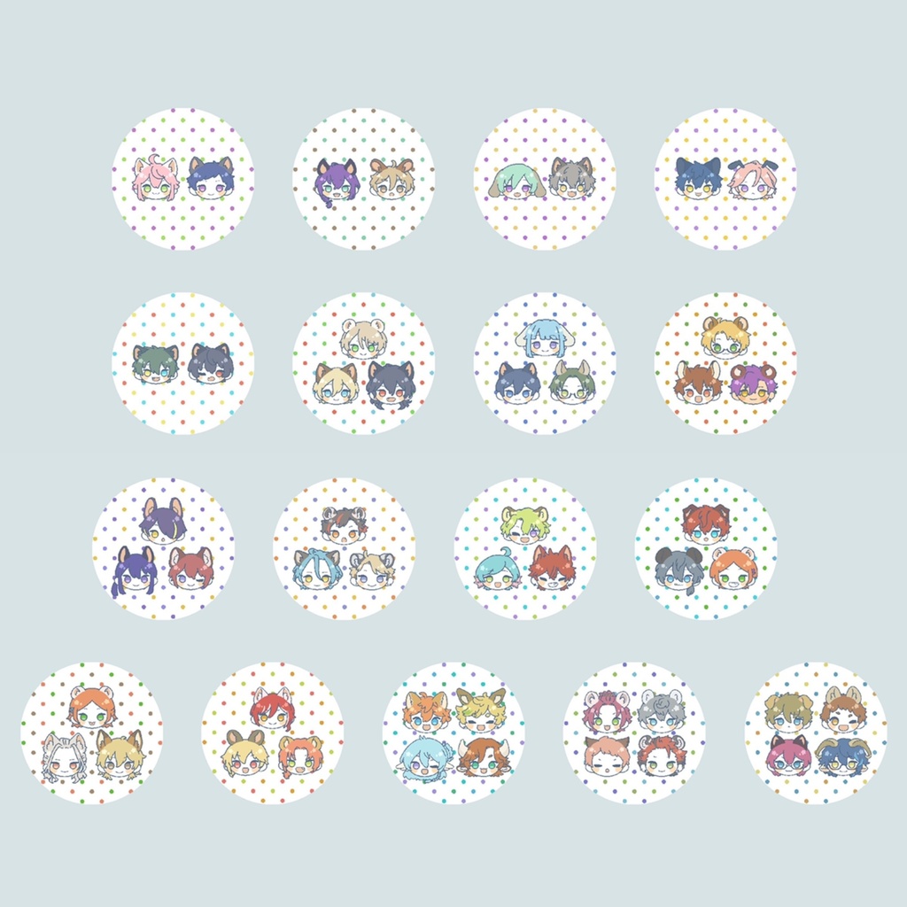 同室ちゃんやわらかクリアチャーム