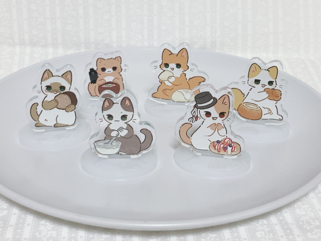 たべものねこたりあアクスタ(受注生産)