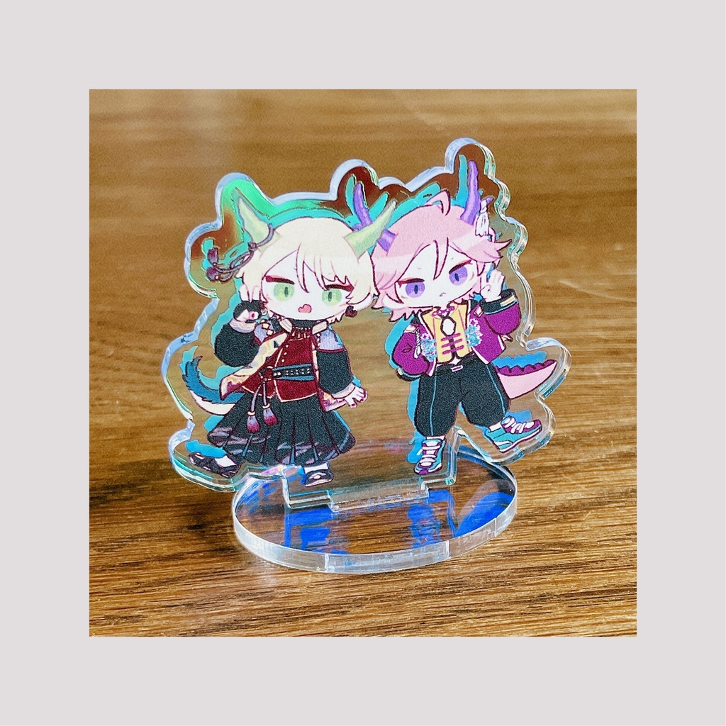友ビギツノ付きチャイナアクスタ