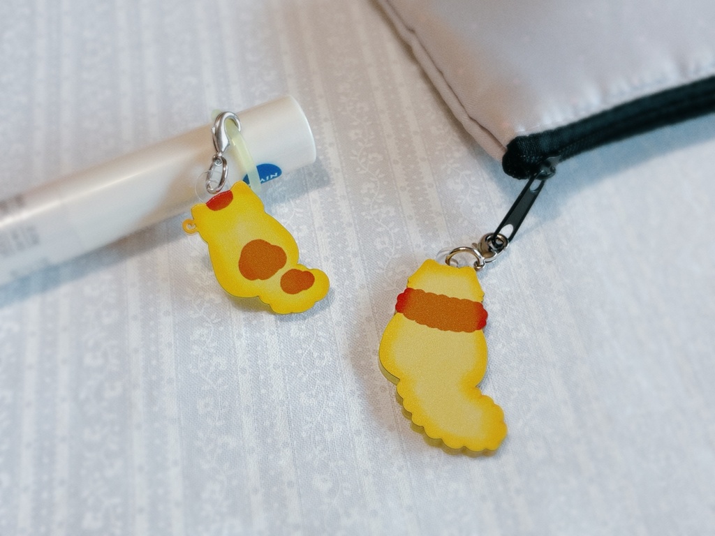 ねこたりあクッキー目印チャーム