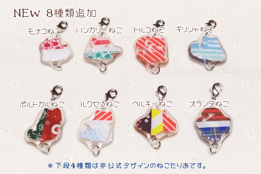 ねこたりあミニチャーム