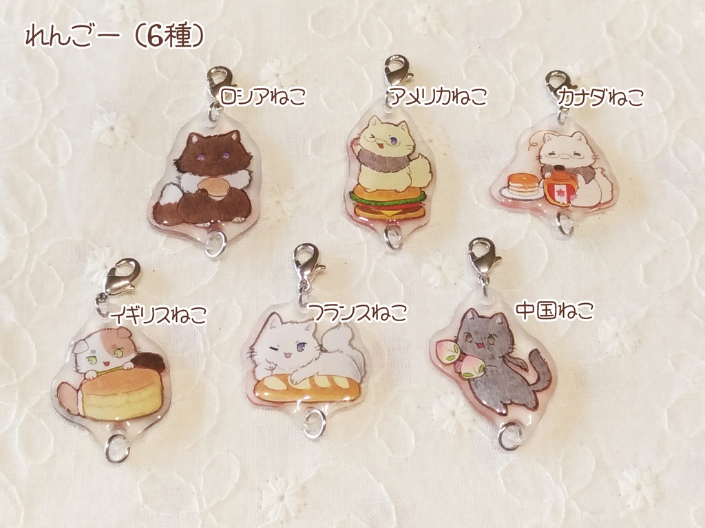 ねこたりあミニチャーム