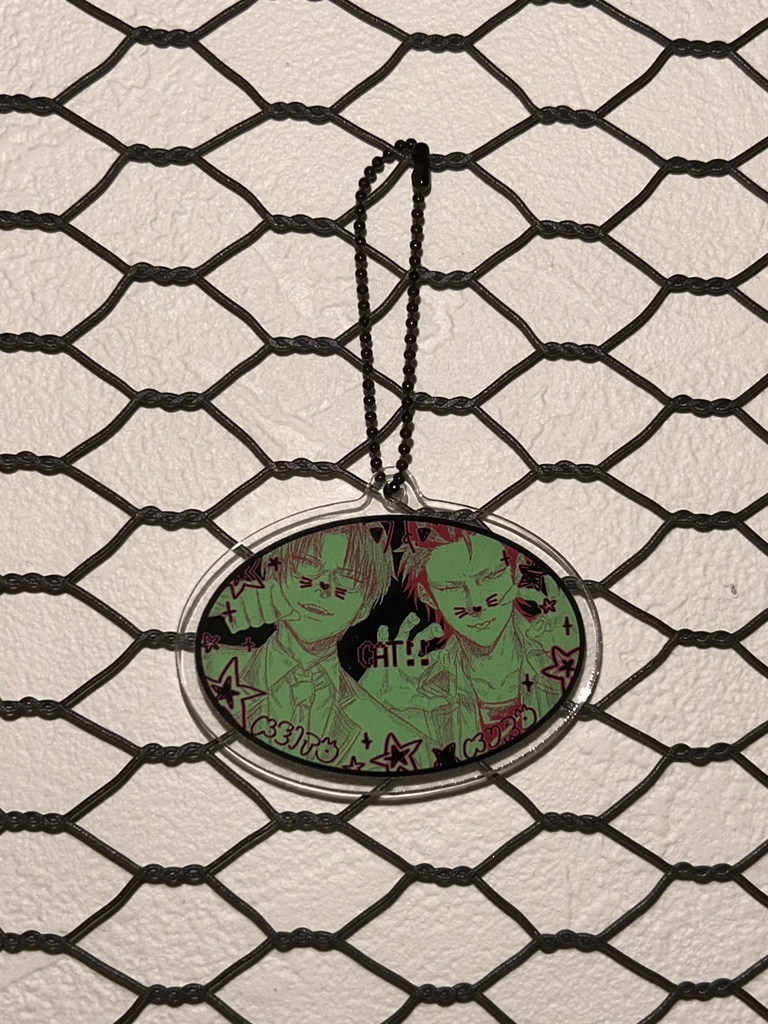 蓮巳敬人＆鬼龍紅郎 アクリルキーホルダー