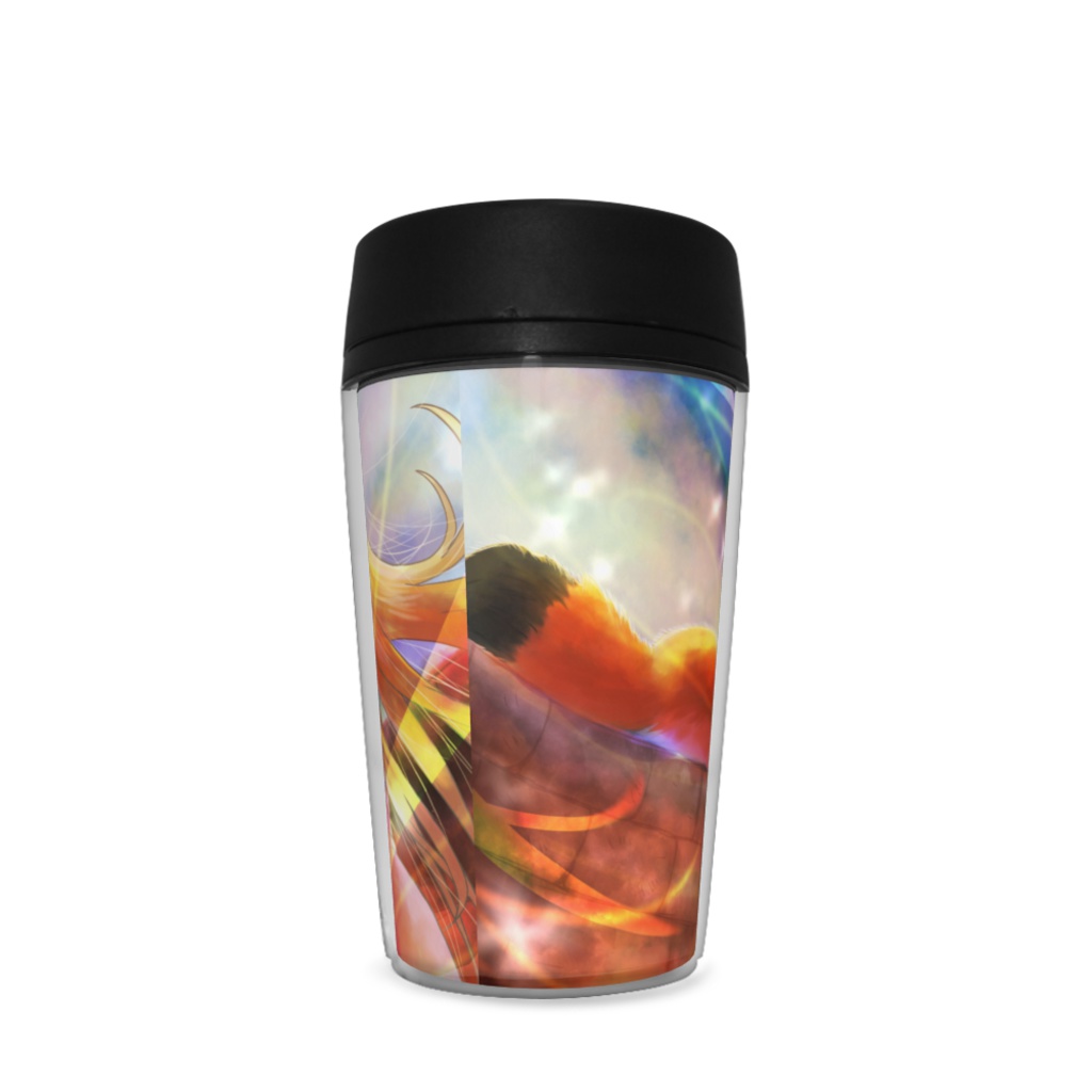 キツネと黄昏る