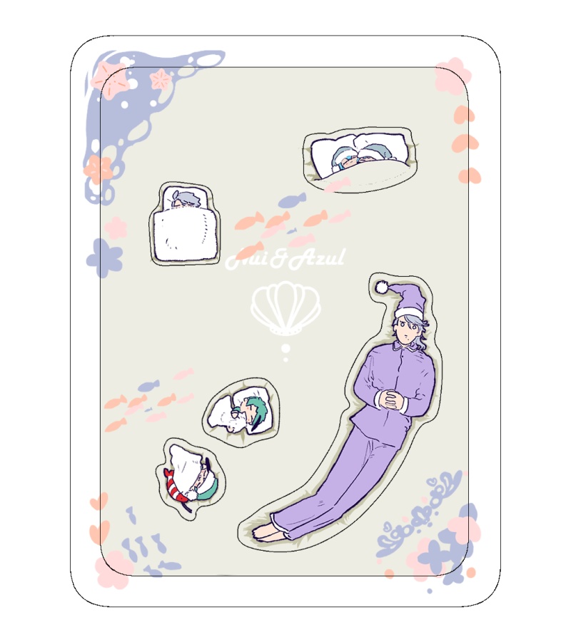 アズとぬいたちのシャカシャカアクリル