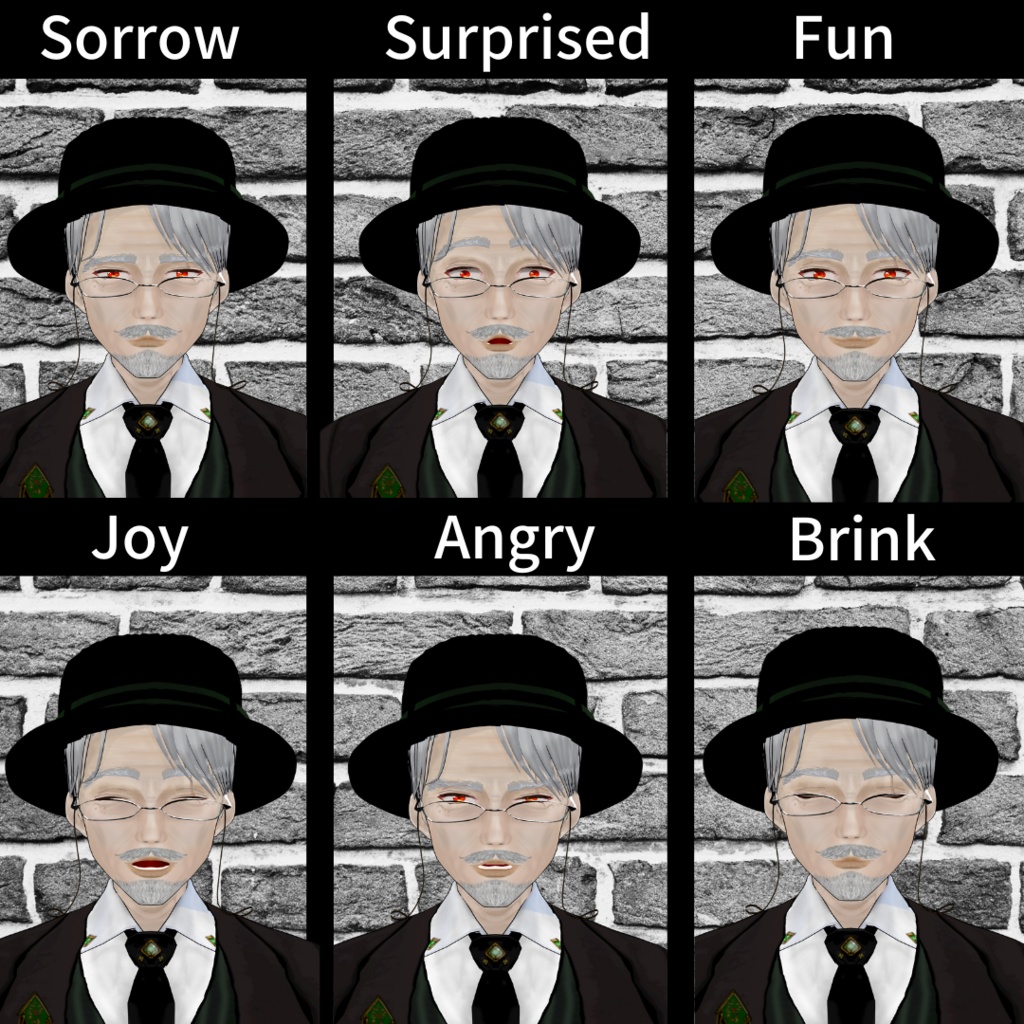 【3D model】ウィリアム05号/衣装販売有