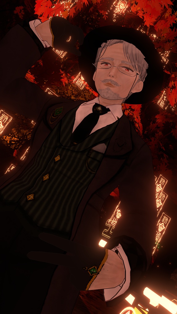 【3D model】ウィリアム05号/衣装販売有