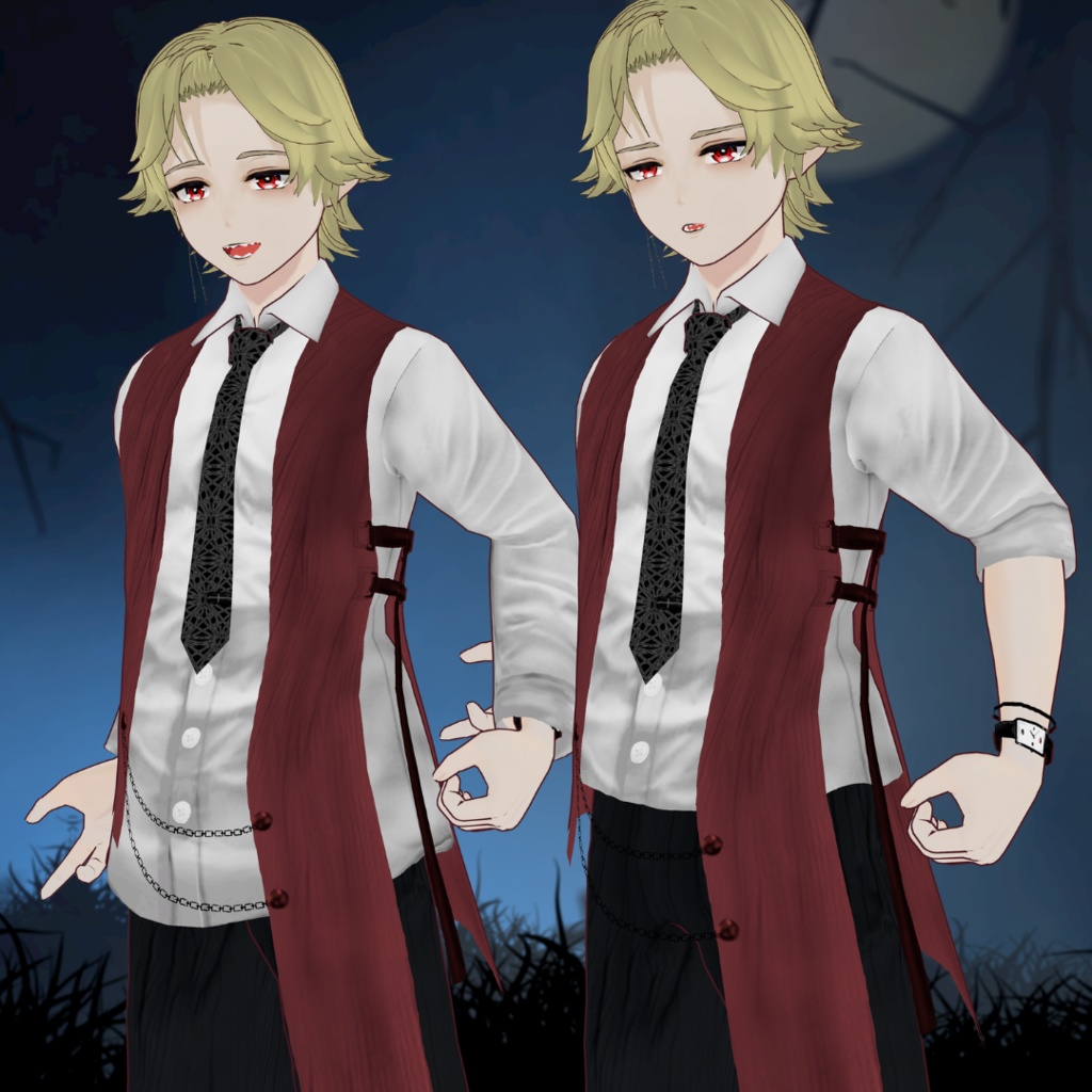 【VRoid】シャツセット/Shirt SET/男女兼用