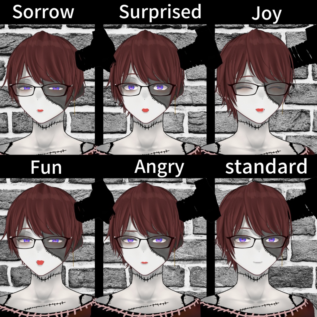 【VRoid】ハロウィン衣装/Halloween/3D model