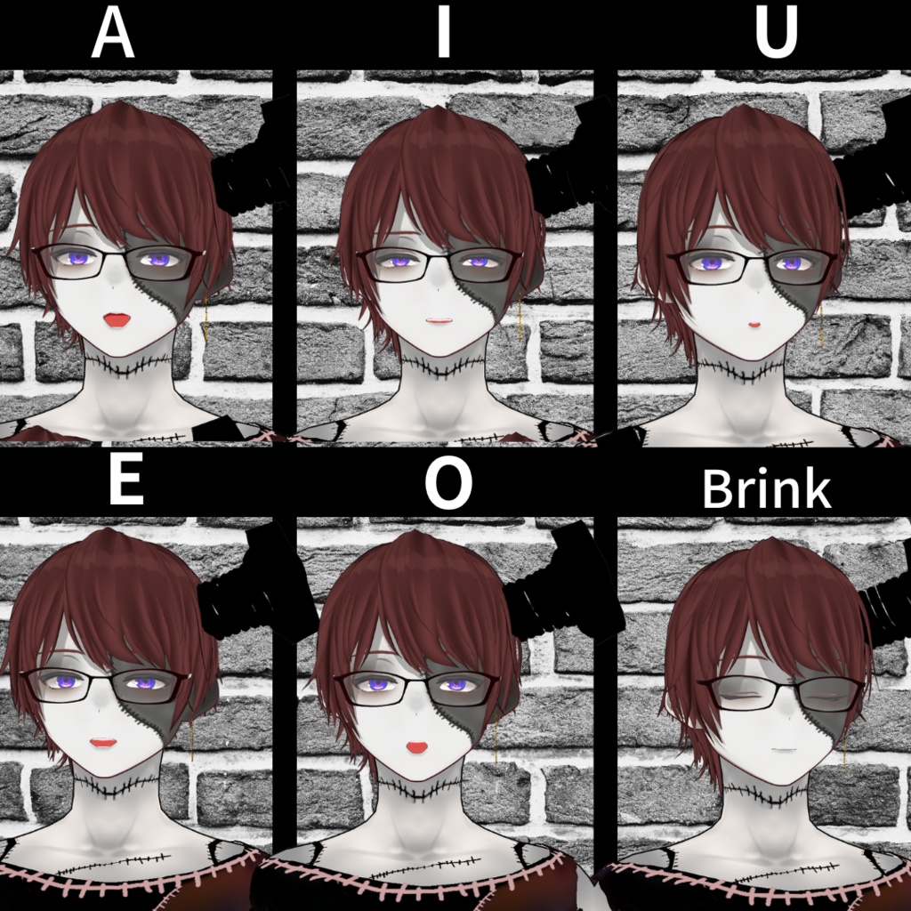 【VRoid】ハロウィン衣装/Halloween/3D model