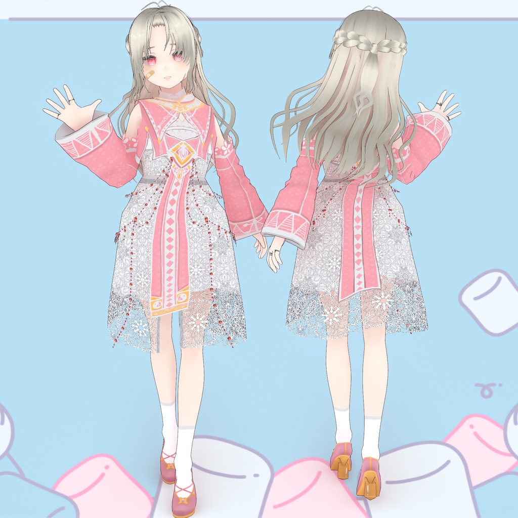 【VRoid】Hana/花 SET【5色】