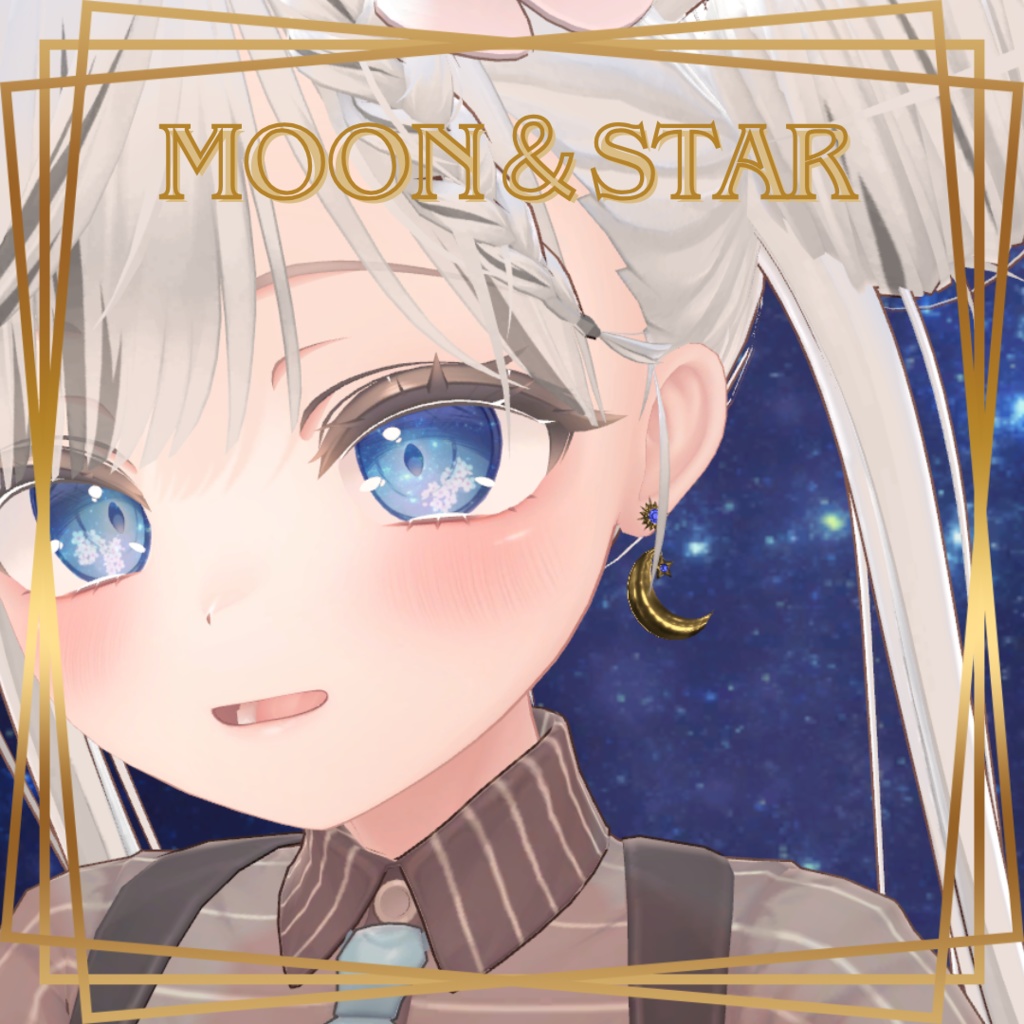 【800人記念】AVANCIAコラボver.‼︎Moon&Star‼︎【FBX/unitypackage/.xwear】