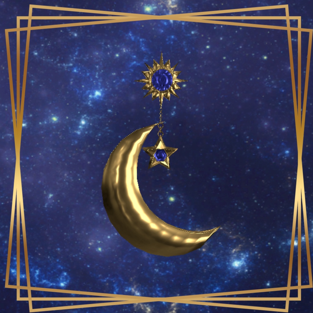 【800人記念】AVANCIAコラボver.‼︎Moon&Star‼︎【FBX/unitypackage/.xwear】