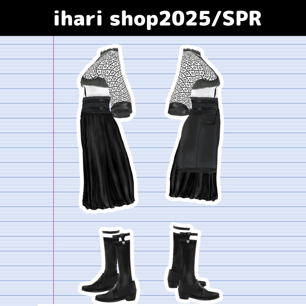 【VRoid】ihari shop2025 Spring【SPR】