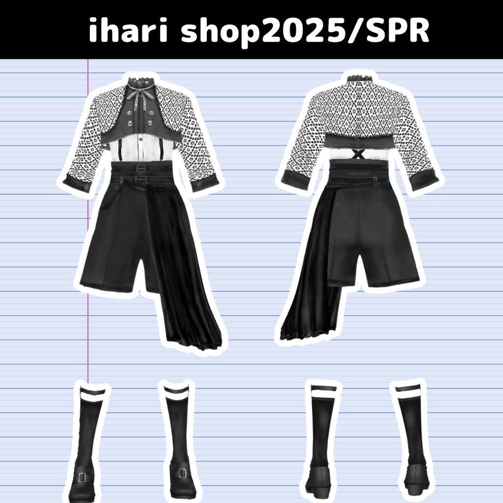 【VRoid】ihari shop2025 Spring【SPR】