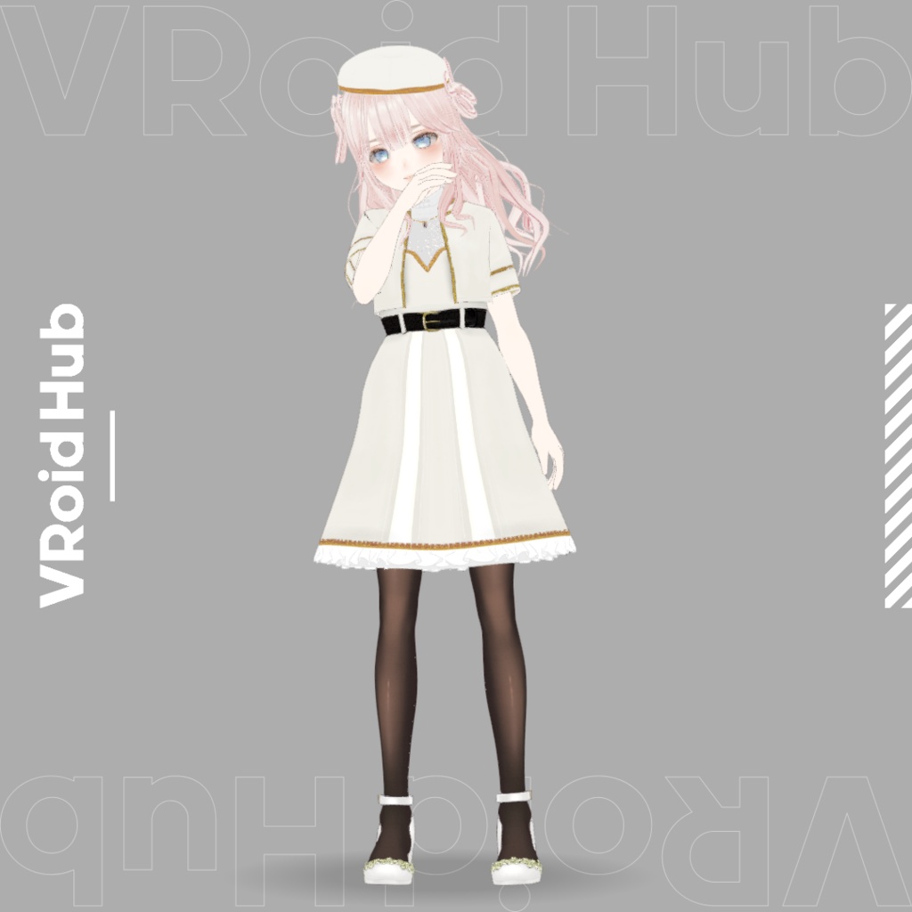 【VRoid】ワンピースSET1/dress/preset