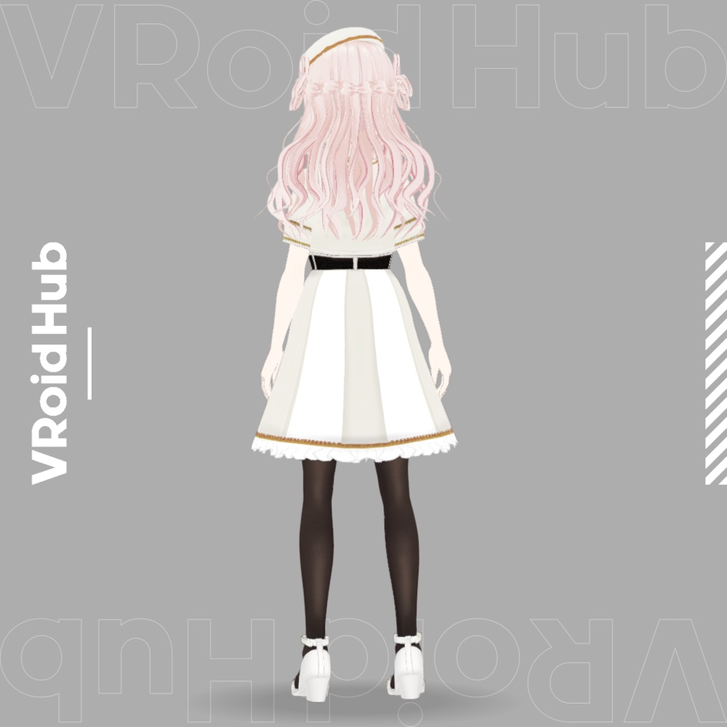 【VRoid】ワンピースSET1/dress/preset