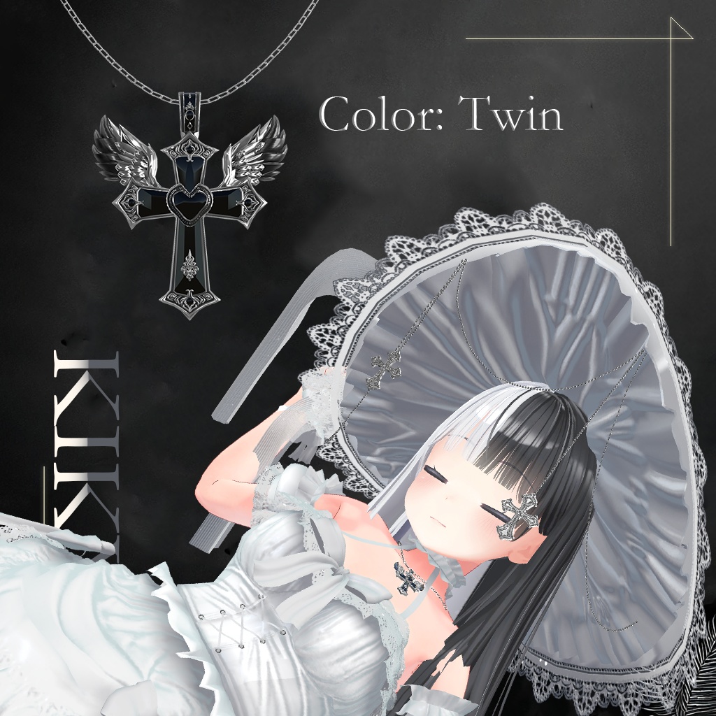 【OPEN記念特別価格】「Seraphis」オリジナル3Dアクセサリー