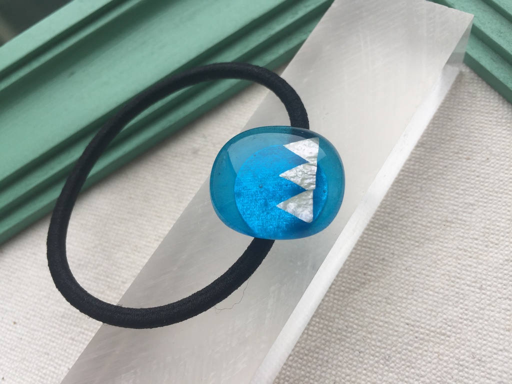 新撰組 ガラスのヘアゴム