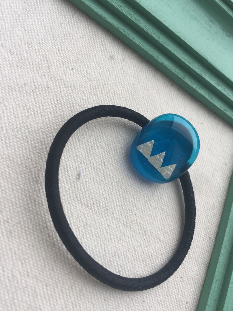 新撰組 ガラスのヘアゴム