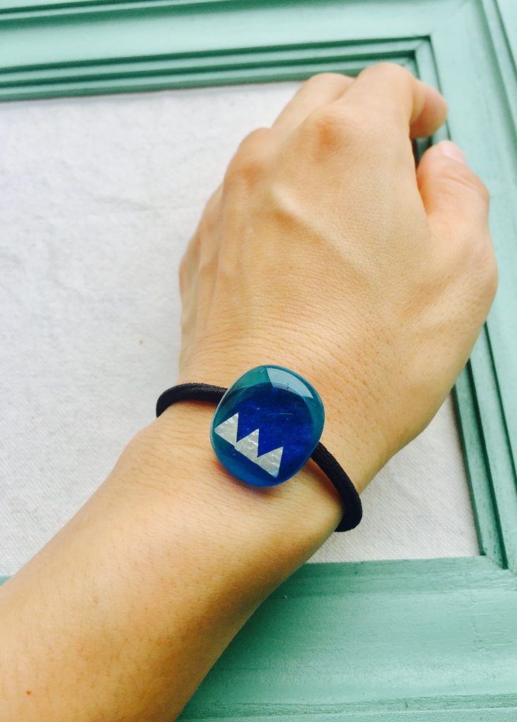 新撰組 ガラスのヘアゴム