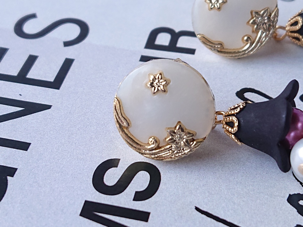 日光一文字イヤリング/ピアス