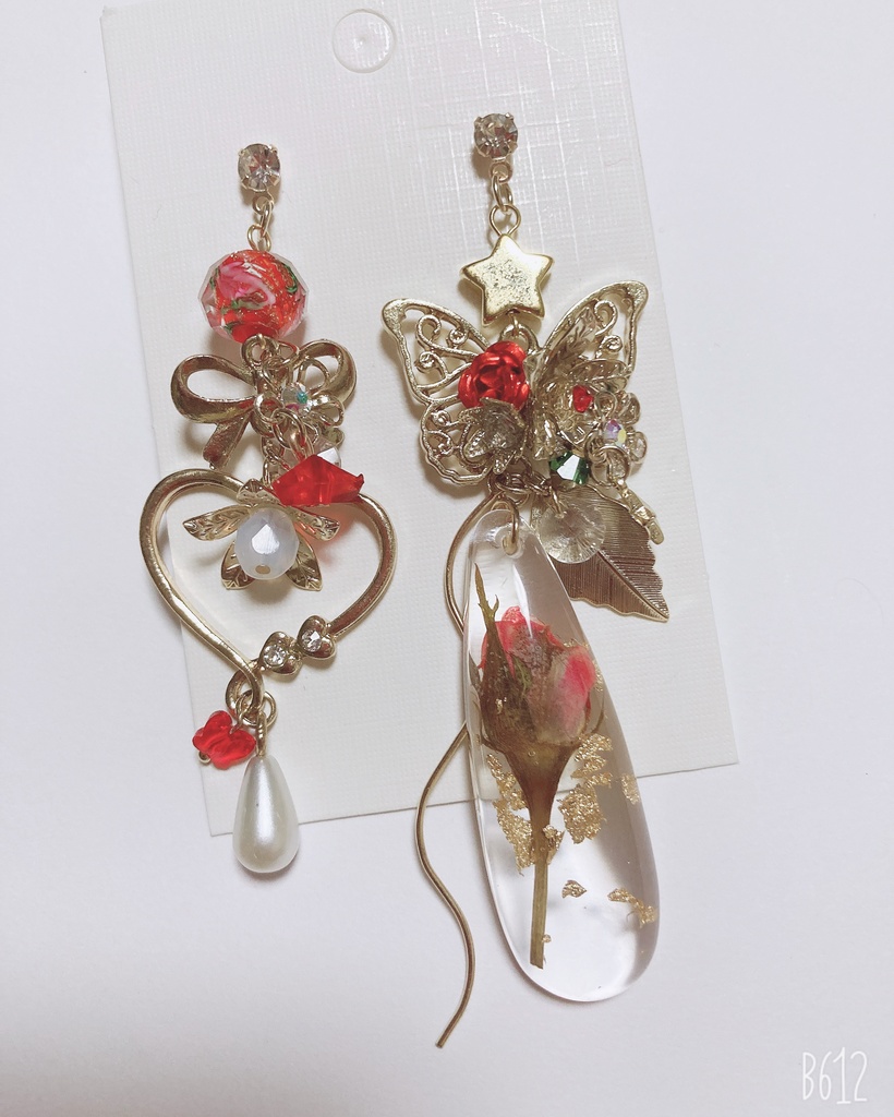 幻想蝶　ピアス