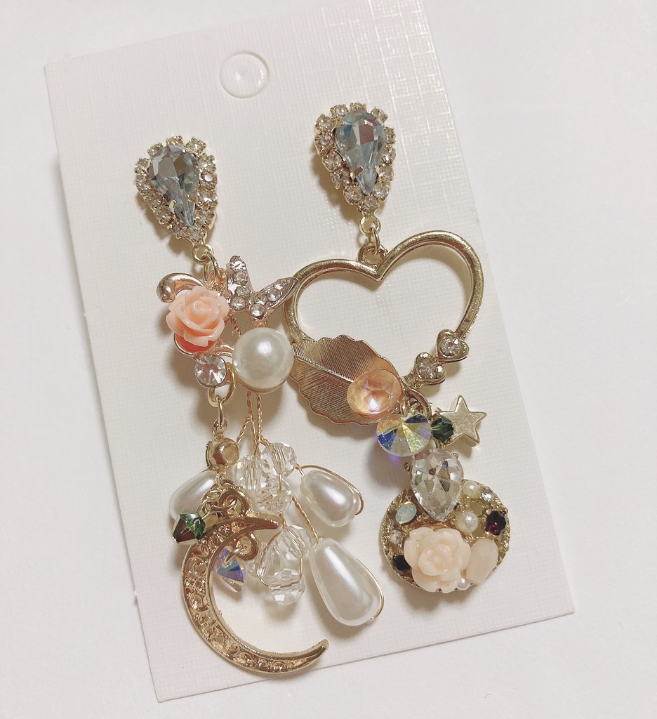 胡蝶の夢　ハンドメイド　ピアス