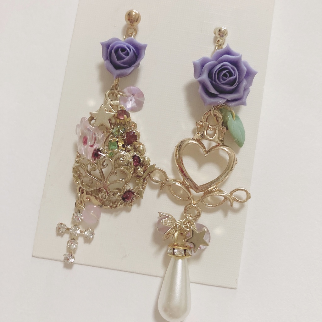 君だけのアガペ　ハンドメイド　ピアス