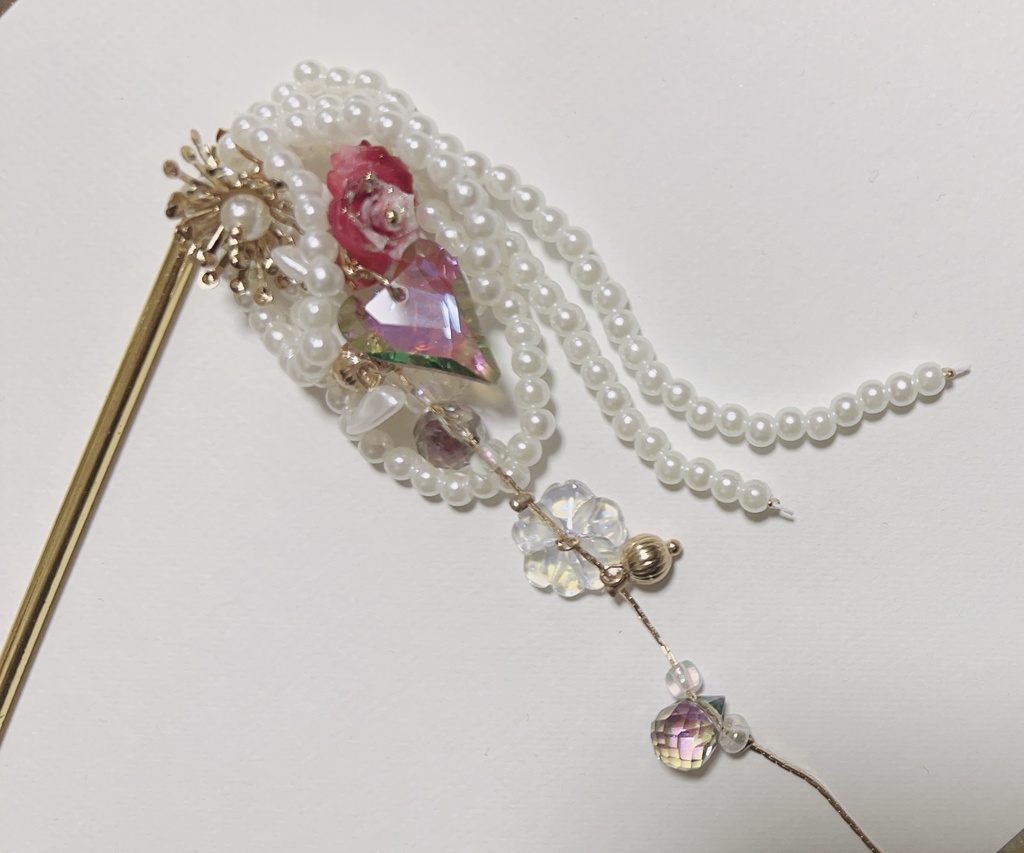 wait for u ハンドメイド　かんざし　ヘアアクセサリー　簪