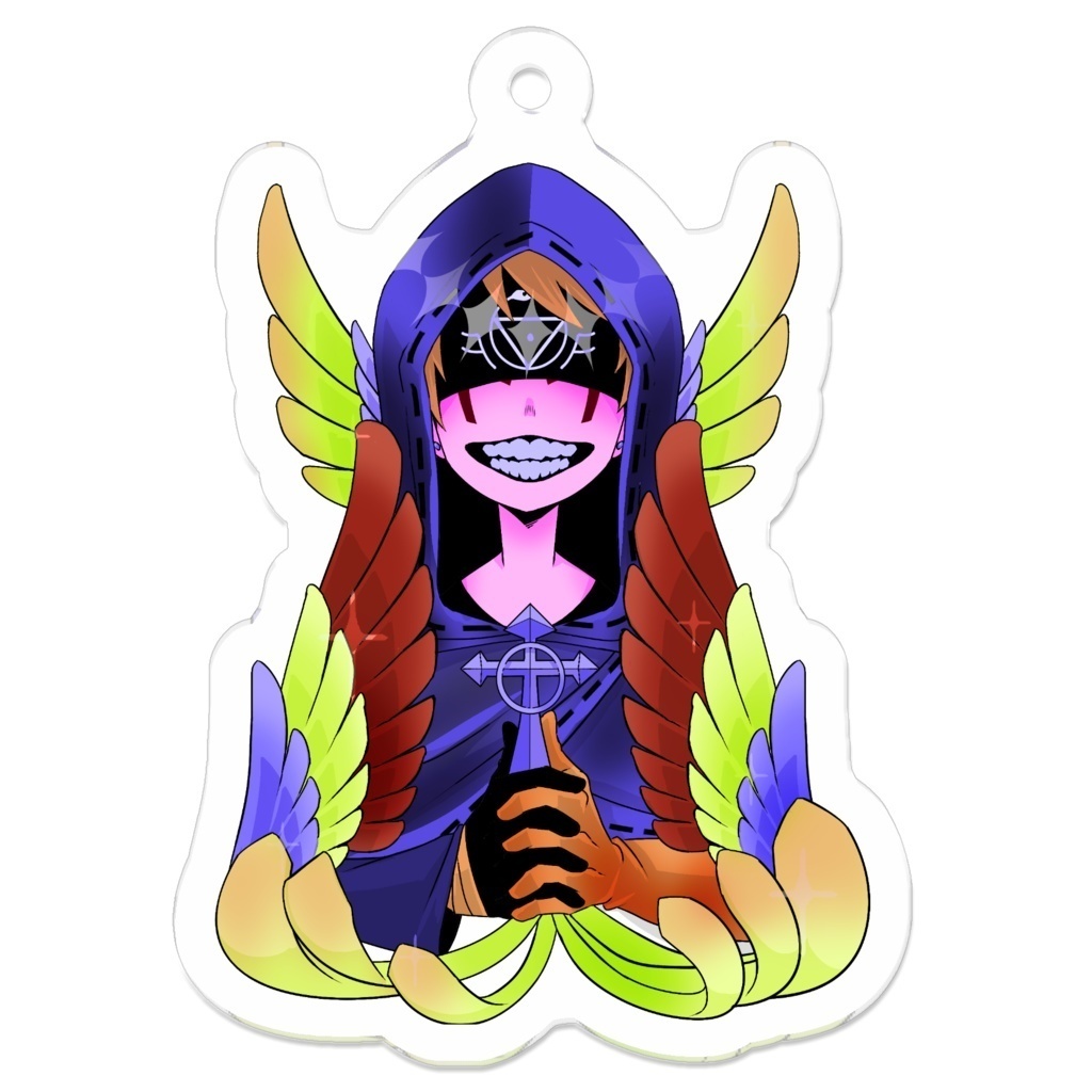 占い師　アクリルキーホルダー