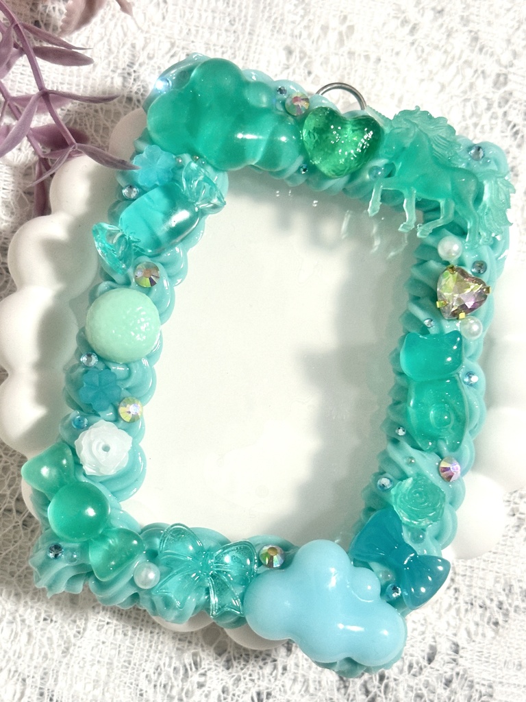 ✨️【限定1点】✨️メロンソーダ🍈🫧 ホイップデコ