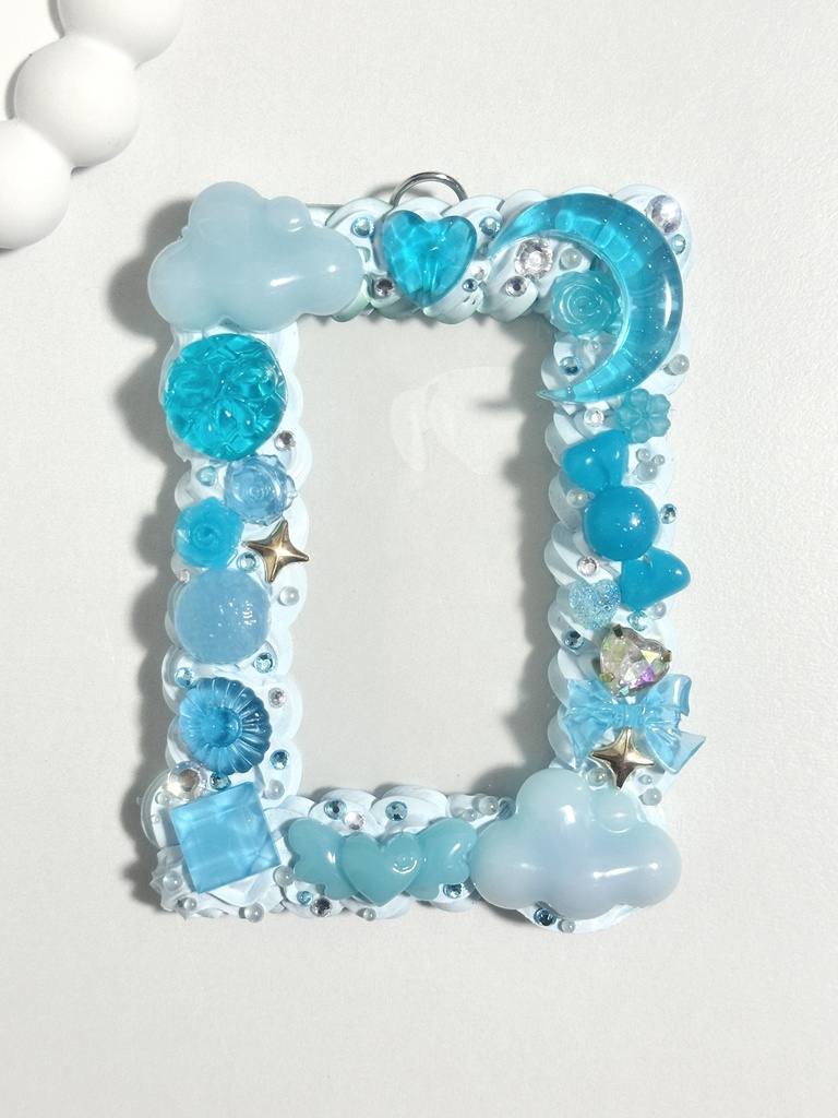 ✨️新Ver.✨️♡限定1点♡ホイップデコ硬質トレカケース【氷碧ゼリー】