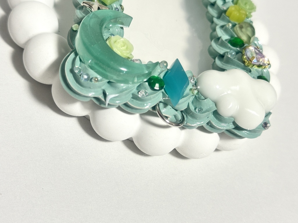 ✨️新Ver.✨️♡限定1点♡ホイップデコ硬質トレカケース【グリーンティーラテ】